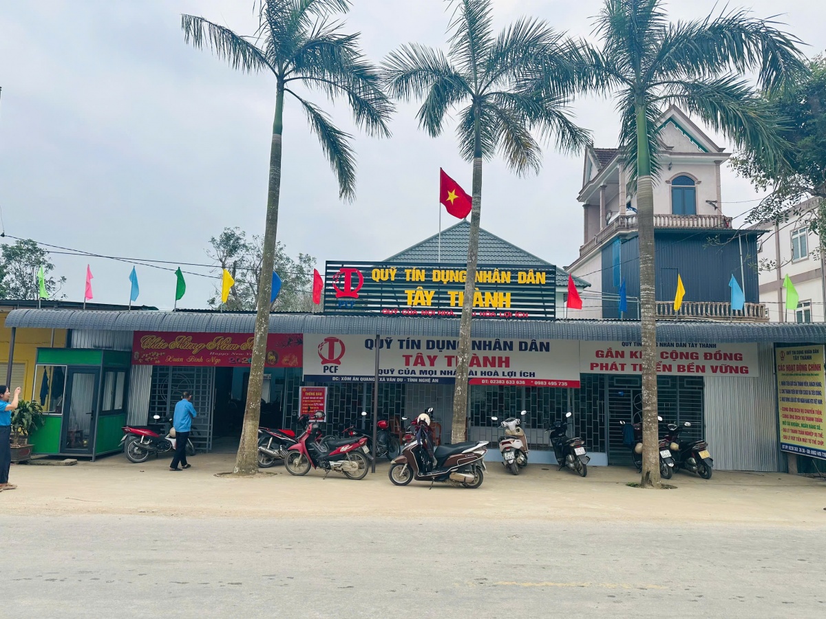Quỹ tín dụng nhân dân Tây Thành thông báo thay đổi nội dung Giấy phép