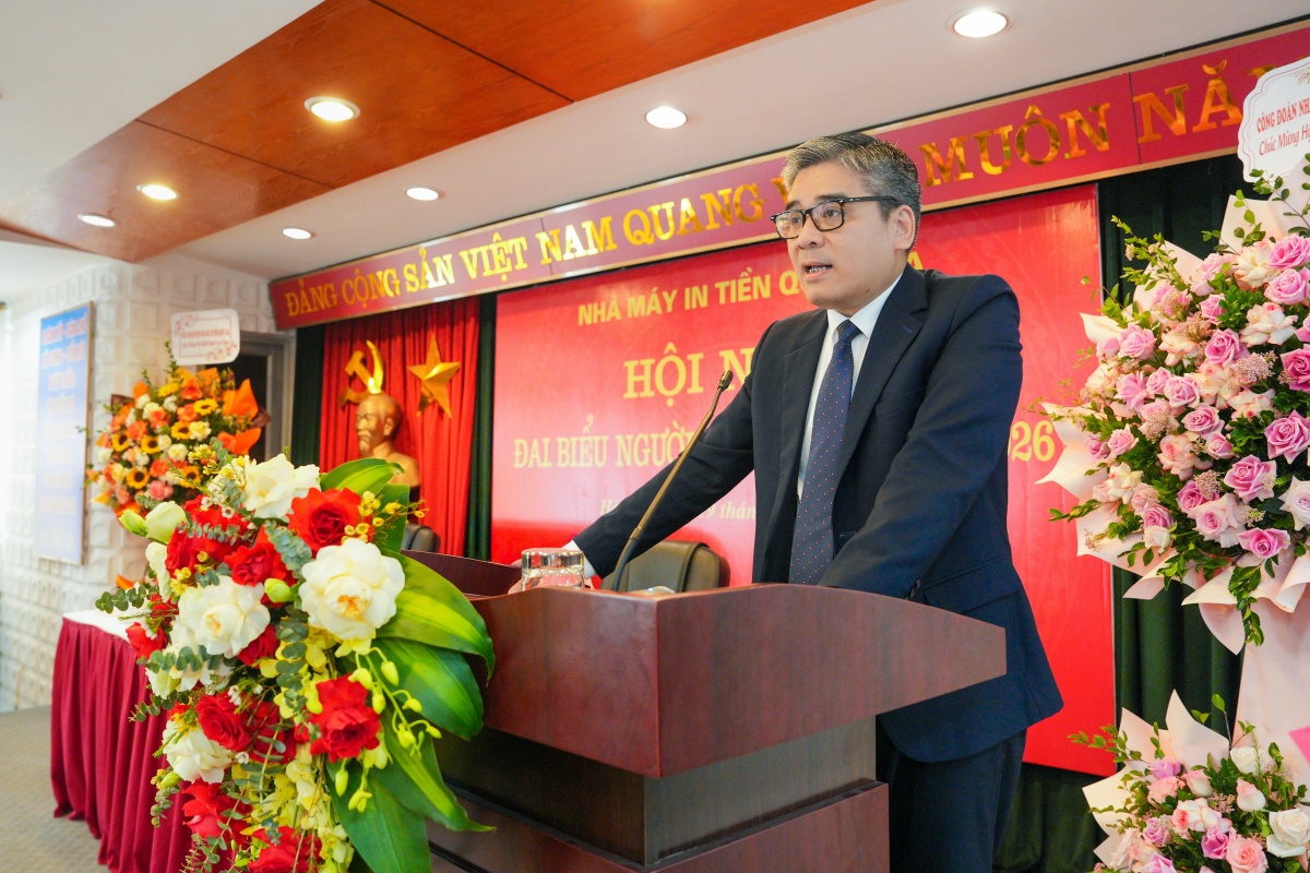 Phát huy dân chủ, đoàn kết, Nhà máy In tiền Quốc gia quyết tâm hoàn thành nhiệm vụ năm 2026 Phát huy dân chủ, đoàn kết, Nhà máy In tiền Quốc gia quyết tâm hoàn thành nhiệm vụ năm 2026