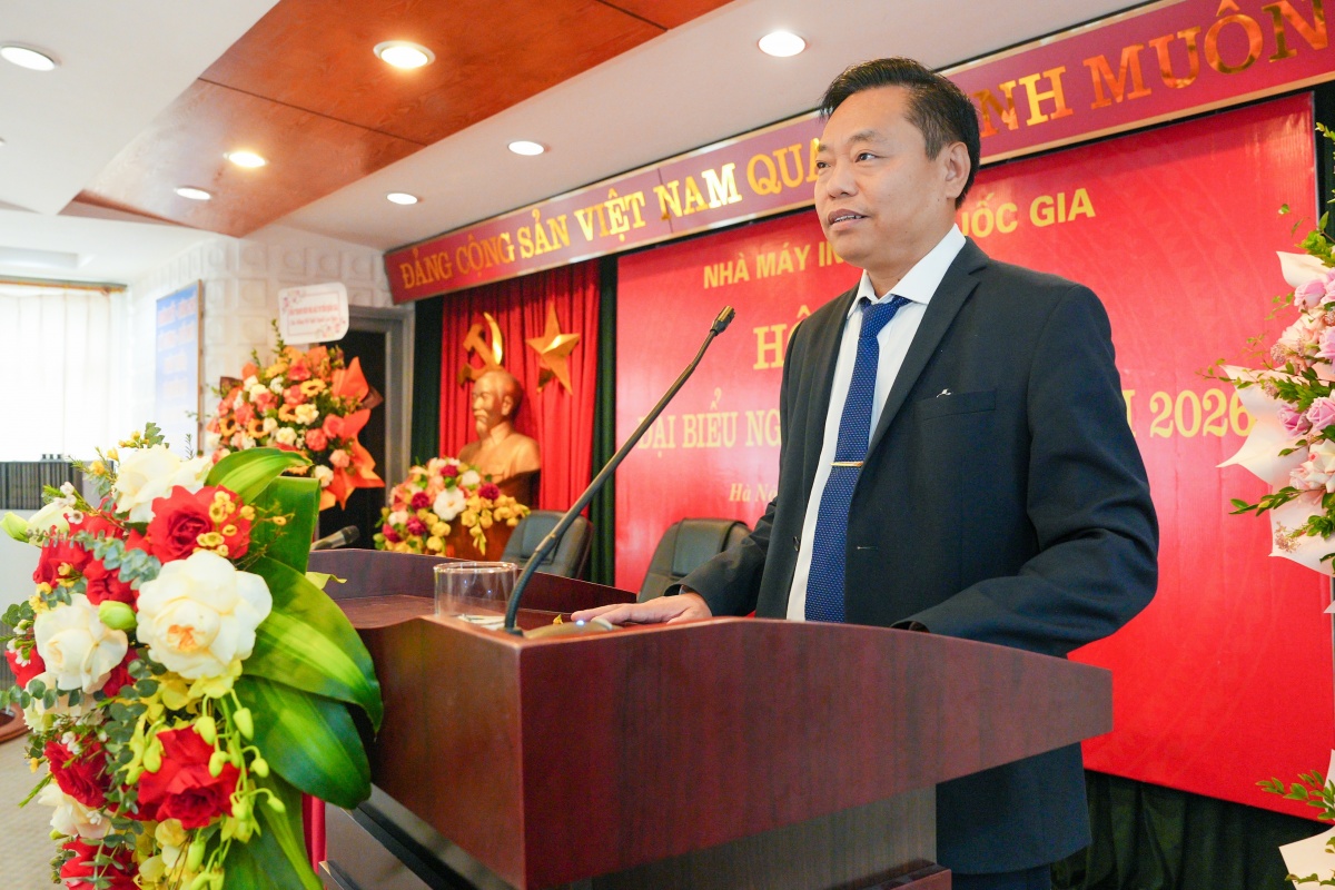 Phát huy dân chủ, đoàn kết, Nhà máy In tiền Quốc gia quyết tâm hoàn thành nhiệm vụ năm 2026 Phát huy dân chủ, đoàn kết, Nhà máy In tiền Quốc gia quyết tâm hoàn thành nhiệm vụ năm 2026