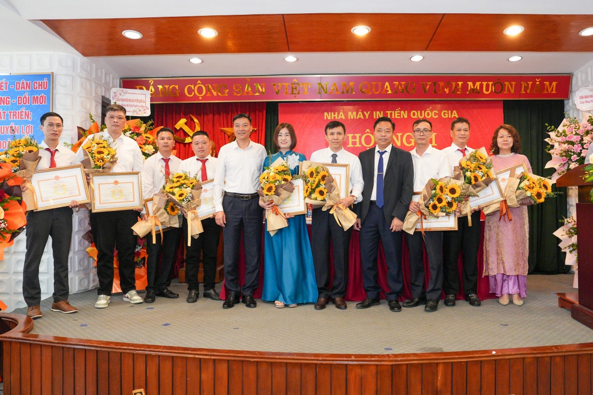 Phát huy dân chủ, đoàn kết, Nhà máy In tiền Quốc gia quyết tâm hoàn thành nhiệm vụ năm 2026 Phát huy dân chủ, đoàn kết, Nhà máy In tiền Quốc gia quyết tâm hoàn thành nhiệm vụ năm 2026