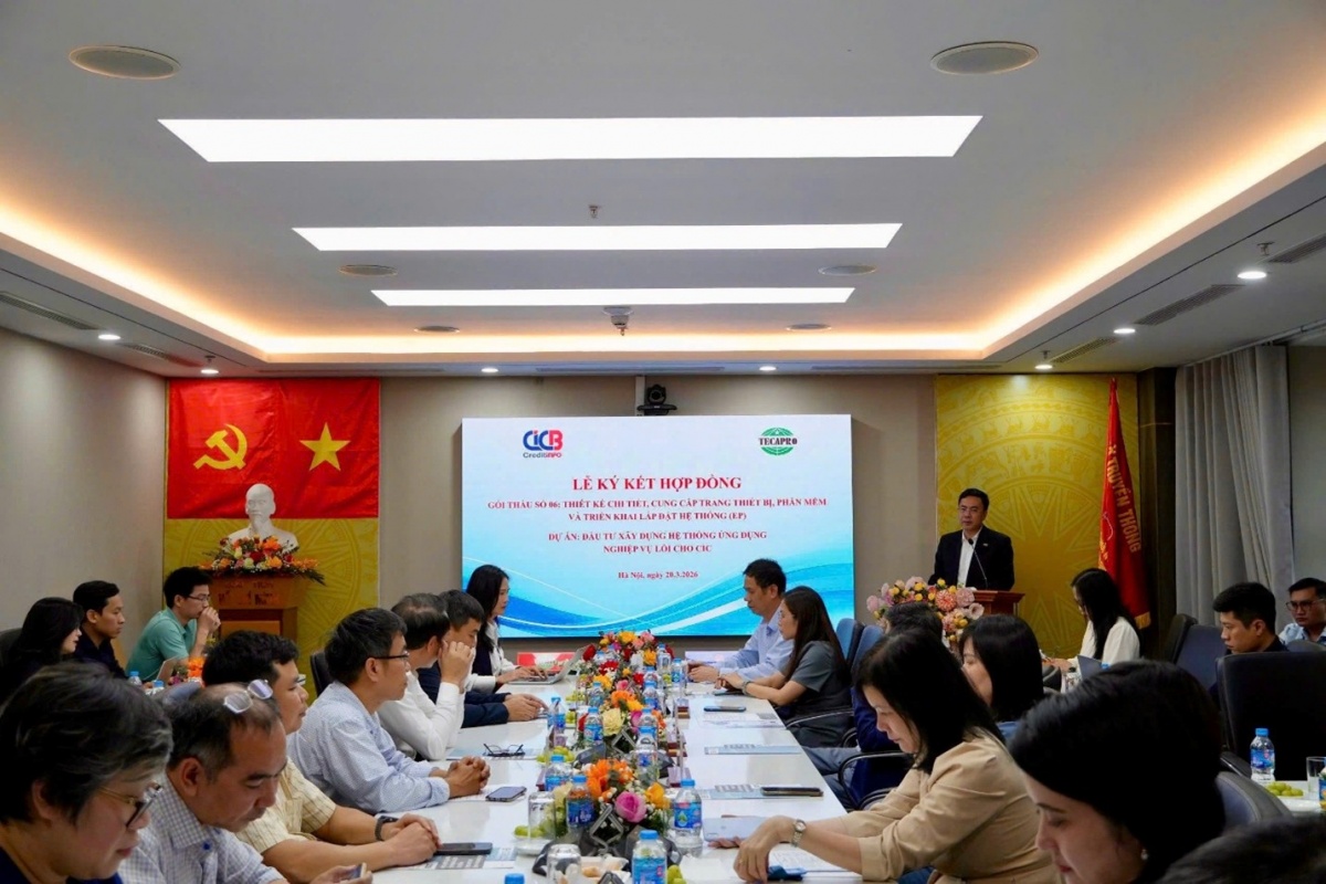 CIC tổ chức Lễ ký kết hợp đồng và khởi động gói thầu số 06