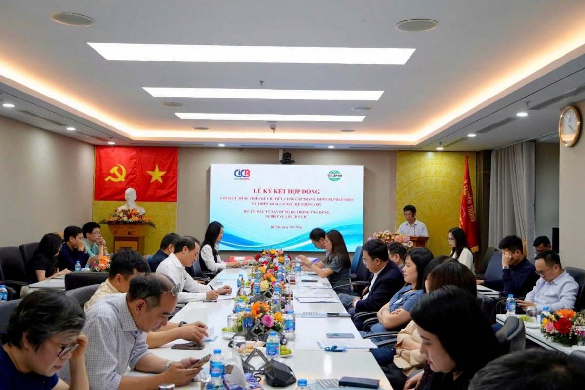 CIC tổ chức Lễ ký kết hợp đồng và khởi động gói thầu số 06