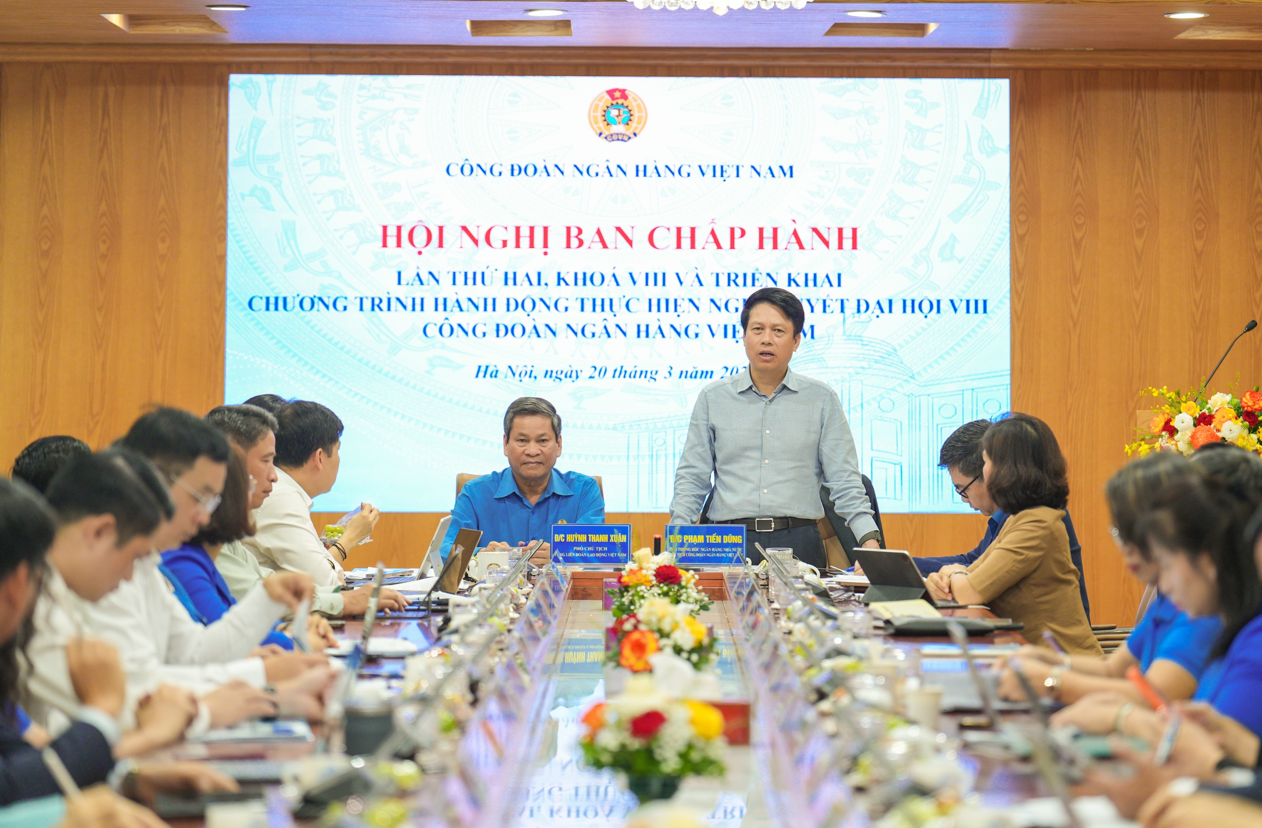 Công đoàn Ngân hàng Việt Nam triển khai đồng bộ chương trình hành động nhiệm kỳ 2025-2030 Công đoàn Ngân hàng Việt Nam triển khai đồng bộ chương trình hành động nhiệm kỳ 2025-2030