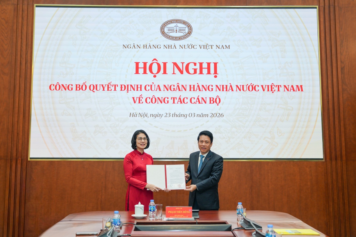 Công bố quyết định bổ nhiệm Phó Vụ trưởng Vụ Tài chính - Kế toán NHNN Công bố quyết định bổ nhiệm Phó Vụ trưởng Vụ Tài chính - Kế toán NHNN