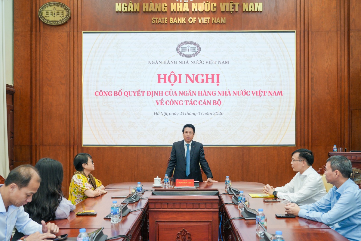 Công bố quyết định bổ nhiệm Phó Vụ trưởng Vụ Tài chính - Kế toán NHNN Công bố quyết định bổ nhiệm Phó Vụ trưởng Vụ Tài chính - Kế toán NHNN
