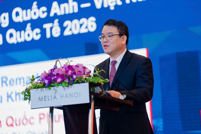 Thứ trưởng bày tỏ hi vọng Vương quốc Anh sẽ tiếp tục đồng hành cùng Chính phủ Việt Nam trong xây dựng, vận hành và phát triển Trung tâm tài chính quốc tế