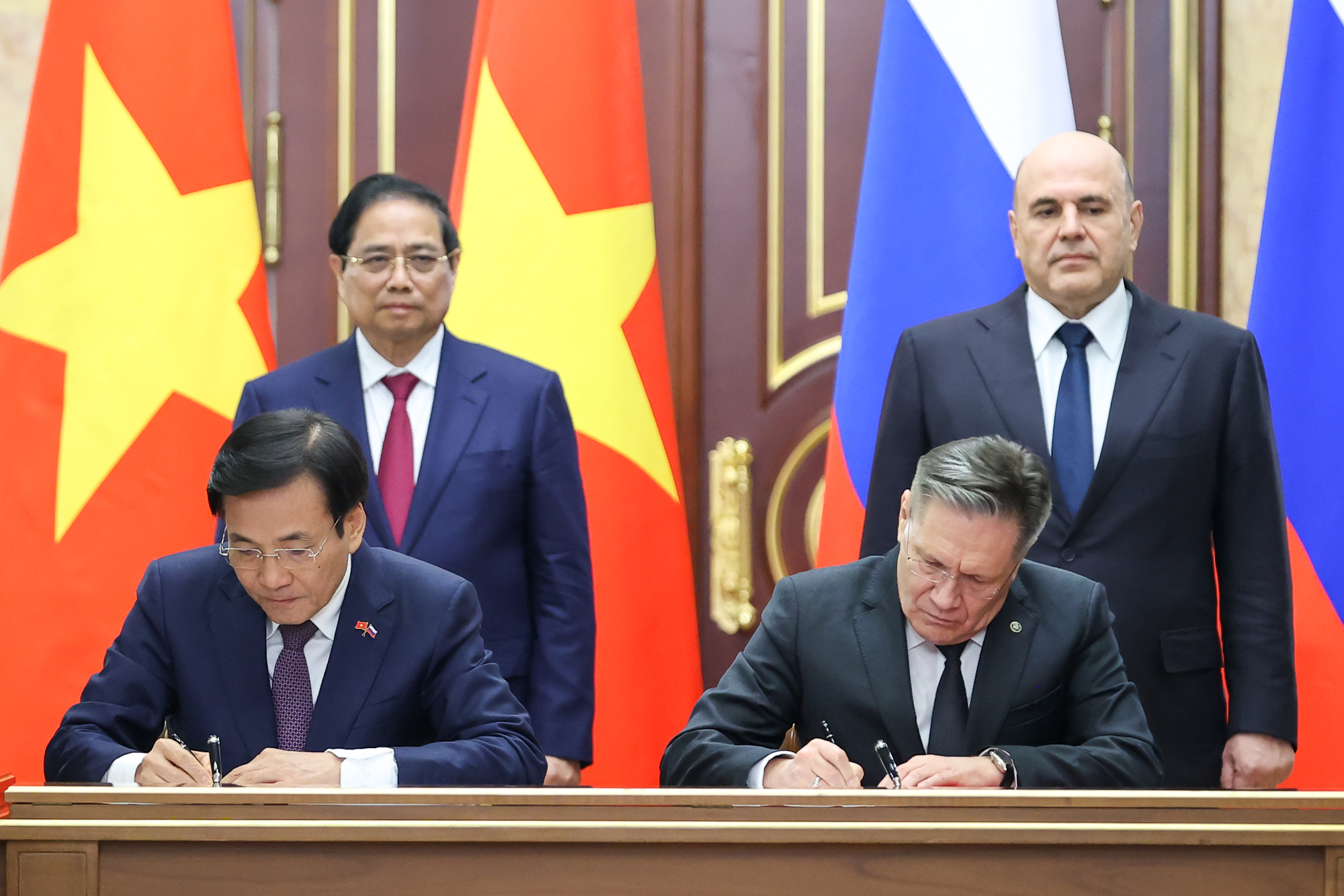 Thủ tướng Phạm Minh Chính hội đàm với Thủ tướng Nga Mikhail Mishustin: Nâng tầm quan hệ trên mọi lĩnh vực- Ảnh 7.