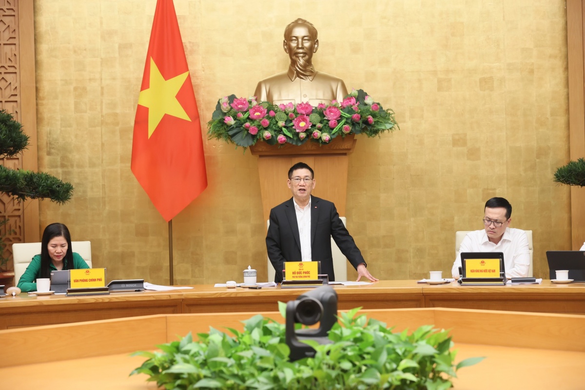 Phó Thủ tướng Hồ Đức Phớc chủ trì cuộc họp Ban Chỉ đạo phòng, chống rửa tiền Phó Thủ tướng Hồ Đức Phớc chủ trì cuộc họp Ban Chỉ đạo phòng, chống rửa tiền