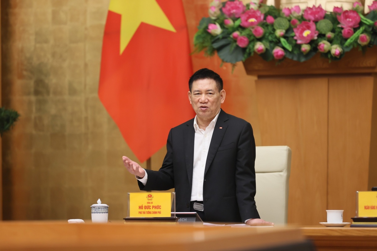 Phó Thủ tướng Hồ Đức Phớc chủ trì cuộc họp Ban Chỉ đạo phòng, chống rửa tiền Phó Thủ tướng Hồ Đức Phớc chủ trì cuộc họp Ban Chỉ đạo phòng, chống rửa tiền
