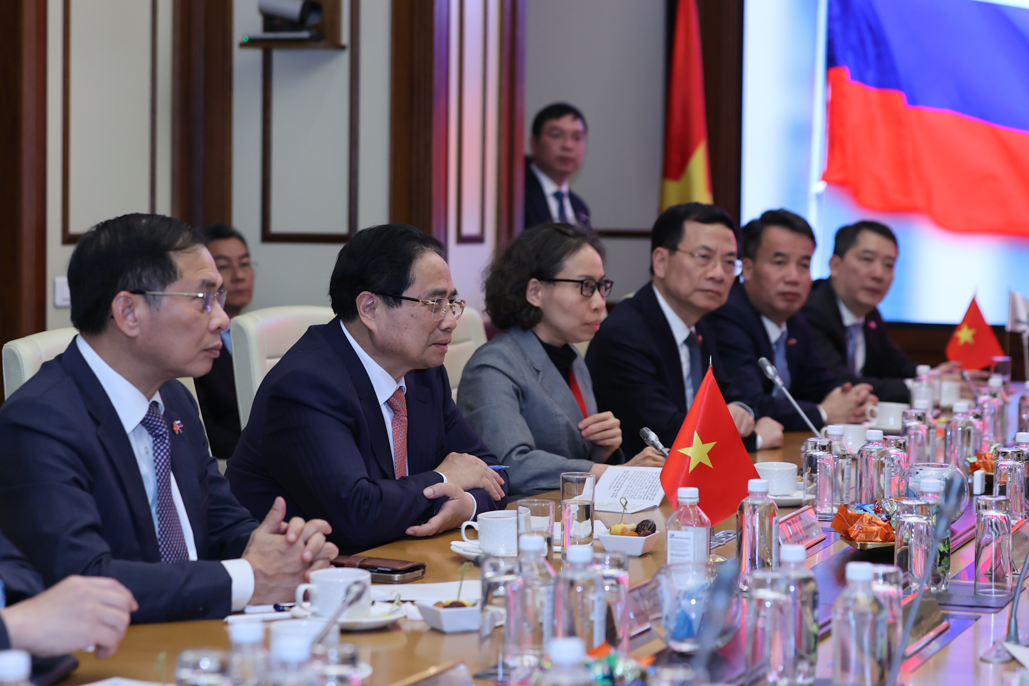 Thủ tướng Phạm Minh Chính làm việc với Công ty Zarubezhneft: Nga và Việt Nam tăng cường hợp tác dầu khí- Ảnh 2. Thủ tướng Phạm Minh Chính làm việc với Công ty Zarubezhneft: Nga và Việt Nam tăng cường hợp tác dầu khí- Ảnh 2.