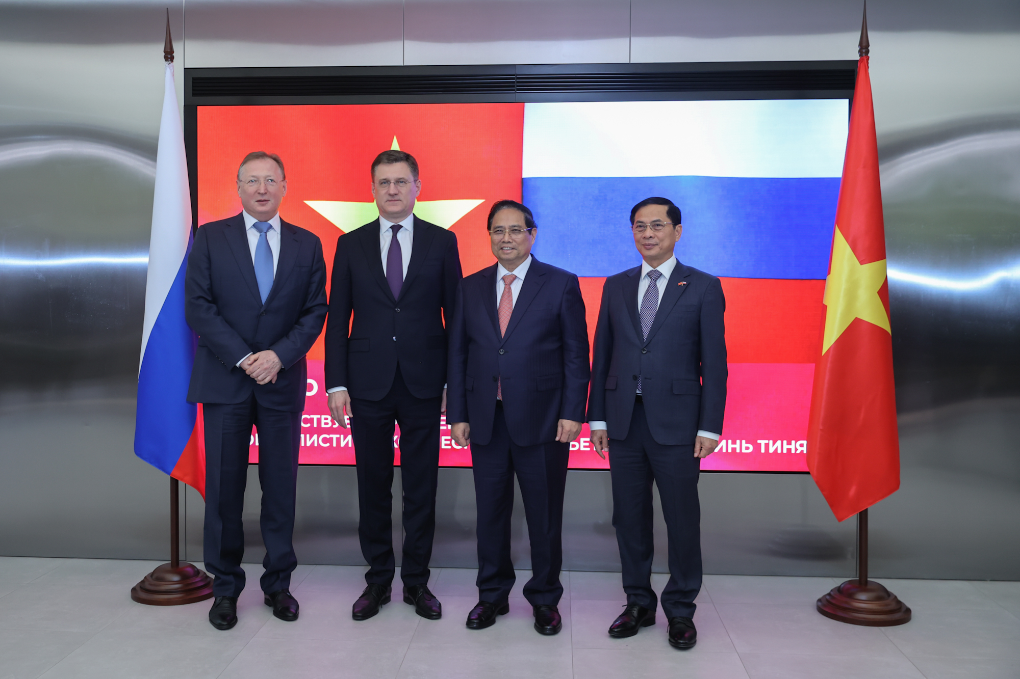 Thủ tướng Phạm Minh Chính làm việc với Công ty Zarubezhneft: Nga và Việt Nam tăng cường hợp tác dầu khí- Ảnh 5. Thủ tướng Phạm Minh Chính làm việc với Công ty Zarubezhneft: Nga và Việt Nam tăng cường hợp tác dầu khí- Ảnh 5.