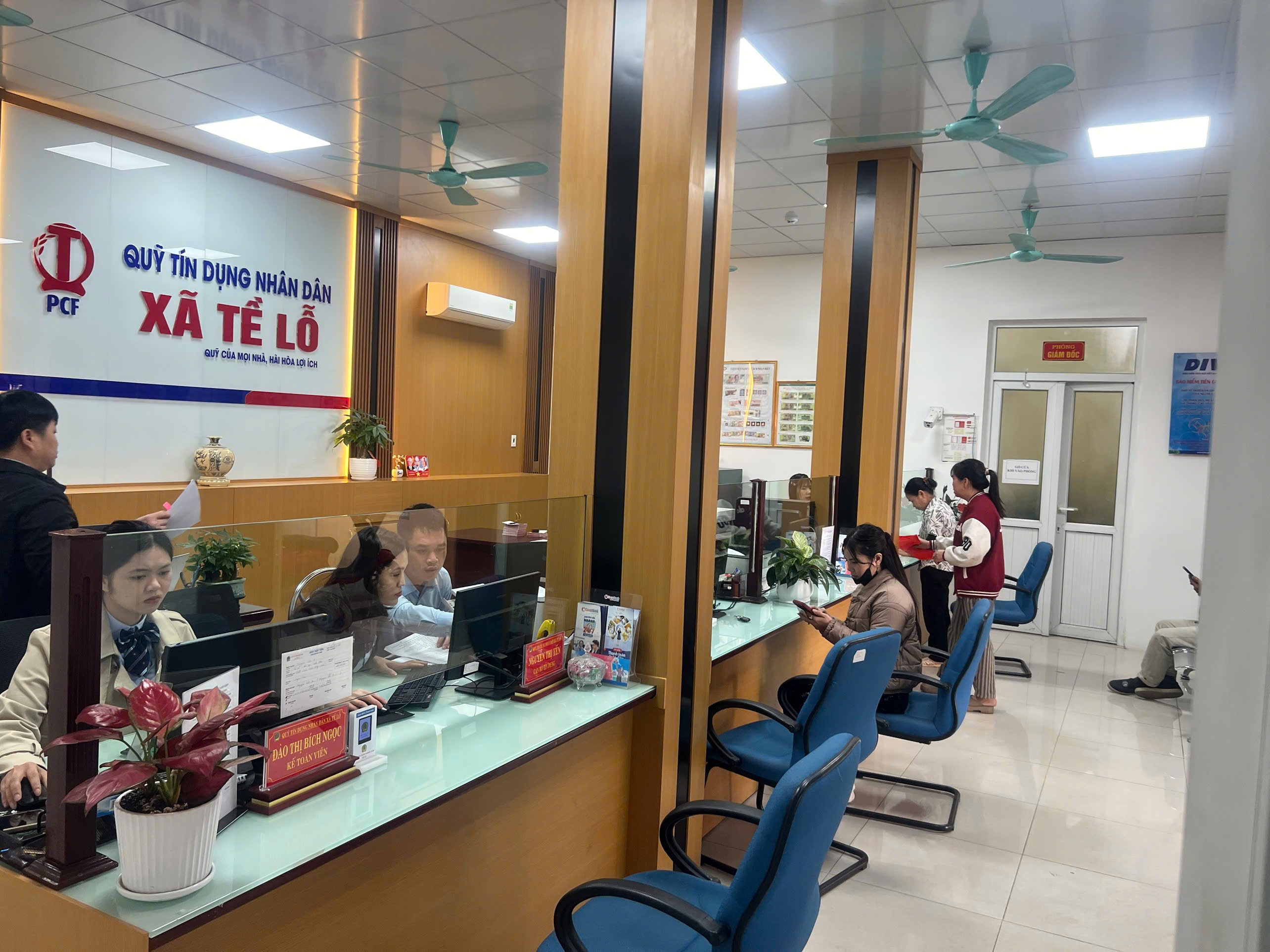 Quỹ tín dụng nhân dân xã Tề Lỗ thông báo thay đổi nội dung Giấy phép hoạt động