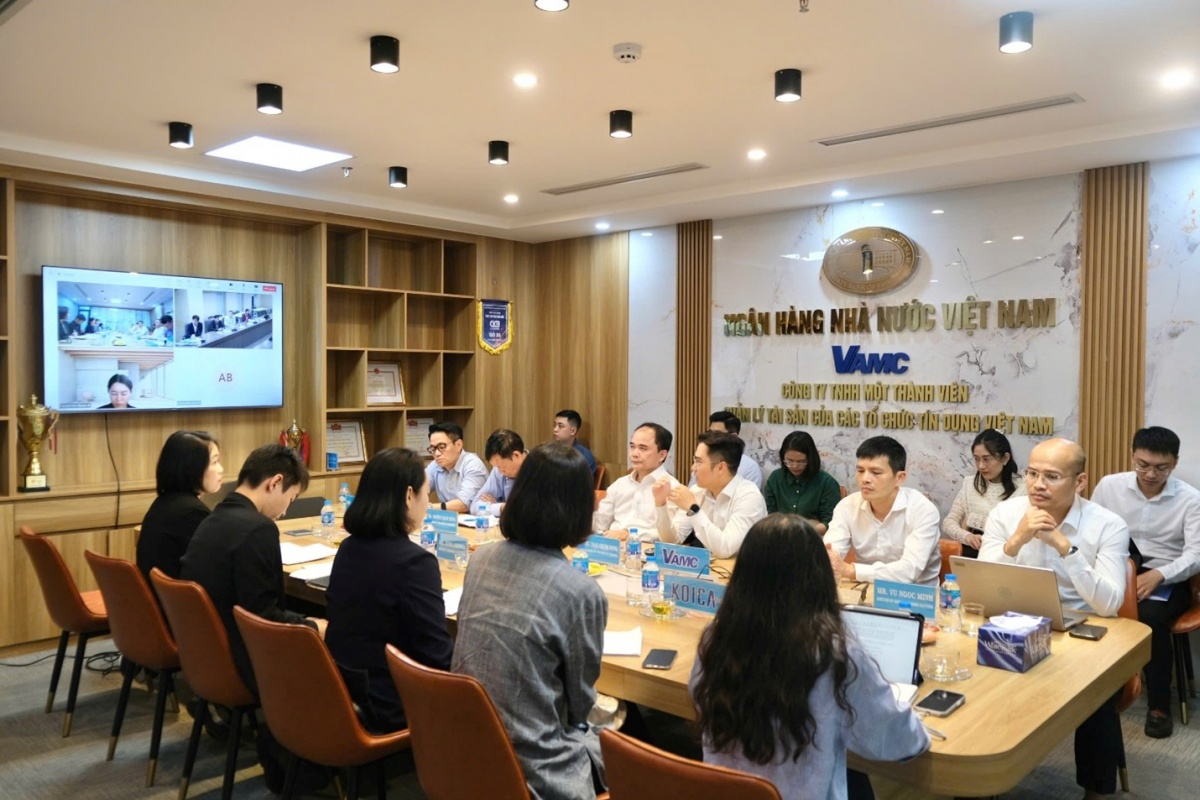 Tăng cường hợp tác Việt – Hàn nâng cấp nền tảng giao dịch nợ xấu hướng tới lộ trình chuyển đổi số của VAMC