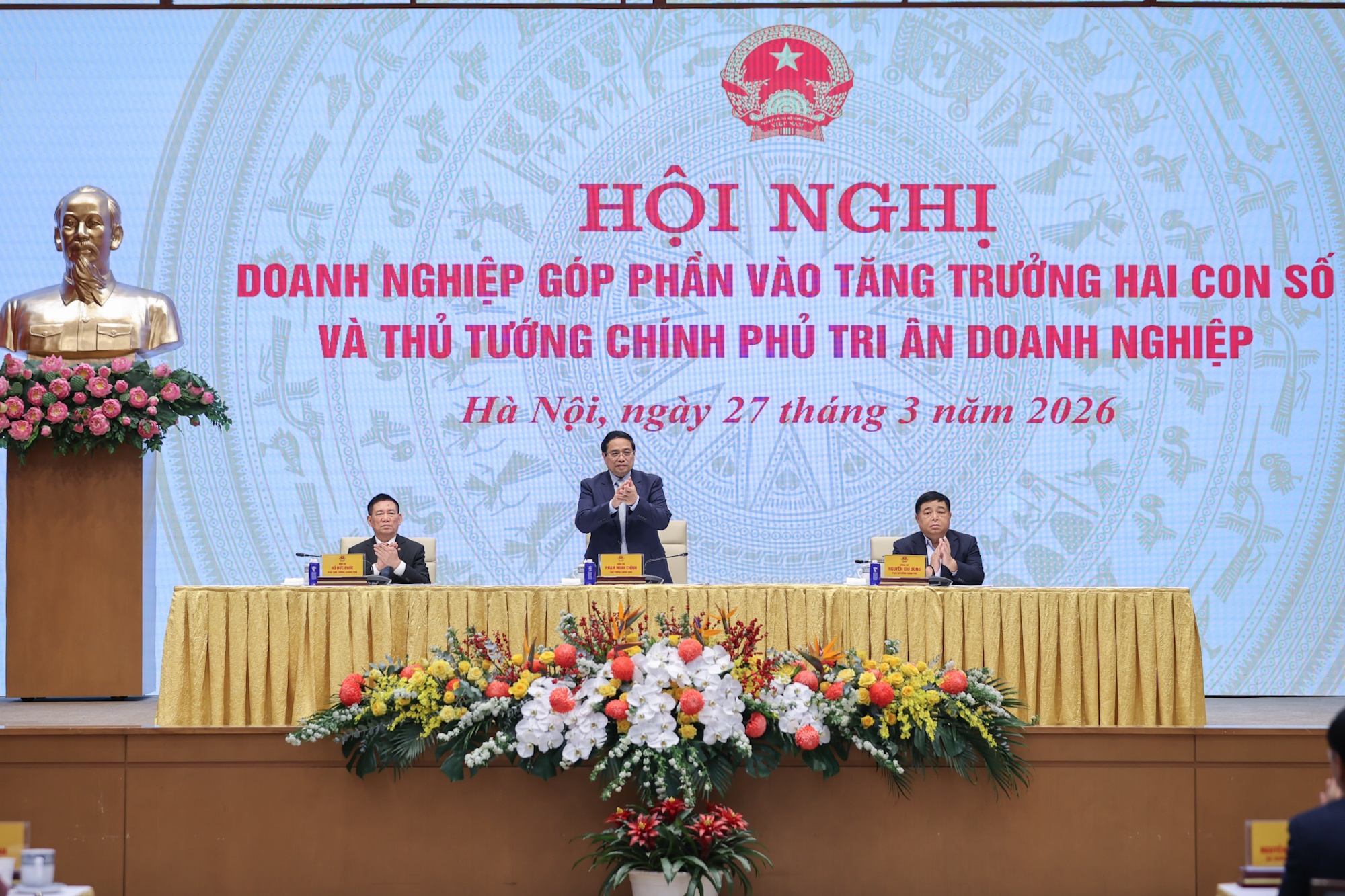 Thủ tướng Phạm Minh Chính chủ trì Hội nghị - Ảnh VGP/Nhật Bắc Thủ tướng Phạm Minh Chính chủ trì Hội nghị - Ảnh VGP/Nhật Bắc