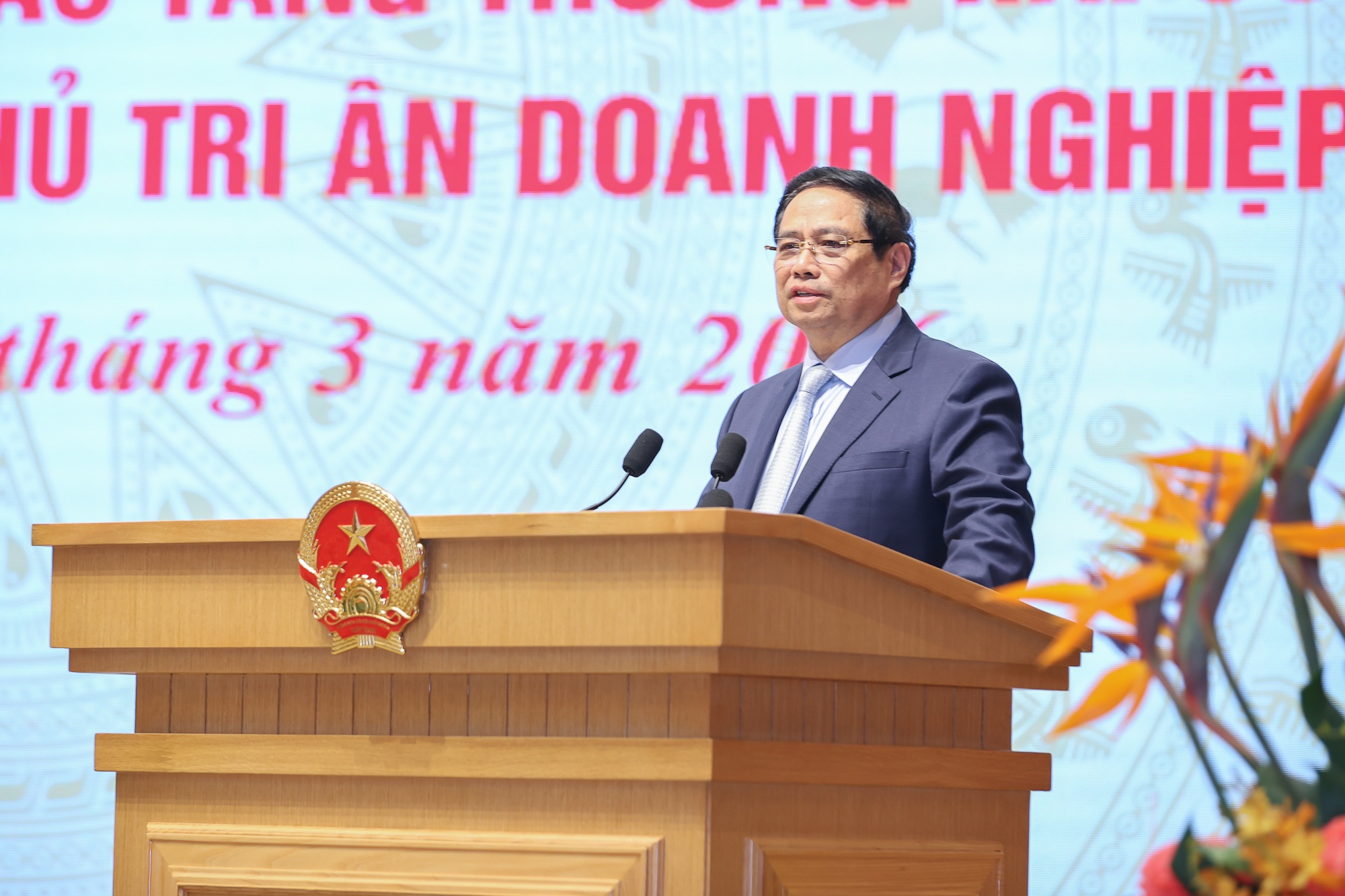 Thủ tướng phát biểu khai mạc hội nghị - Ảnh VGP/Nhật Bắc Thủ tướng phát biểu khai mạc hội nghị - Ảnh VGP/Nhật Bắc