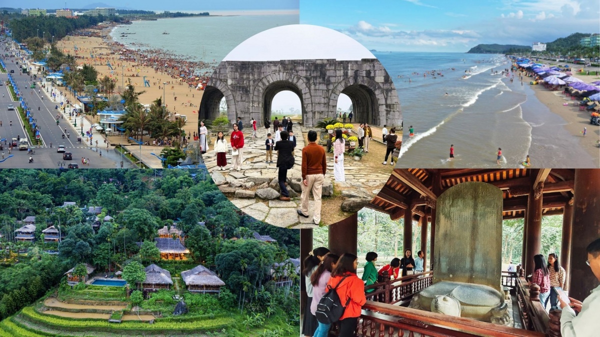 Các điểm đến như Sầm Sơn, Pù Luông, Thành Nhà Hồ tạo nên hệ sinh thái du lịch đa dạng