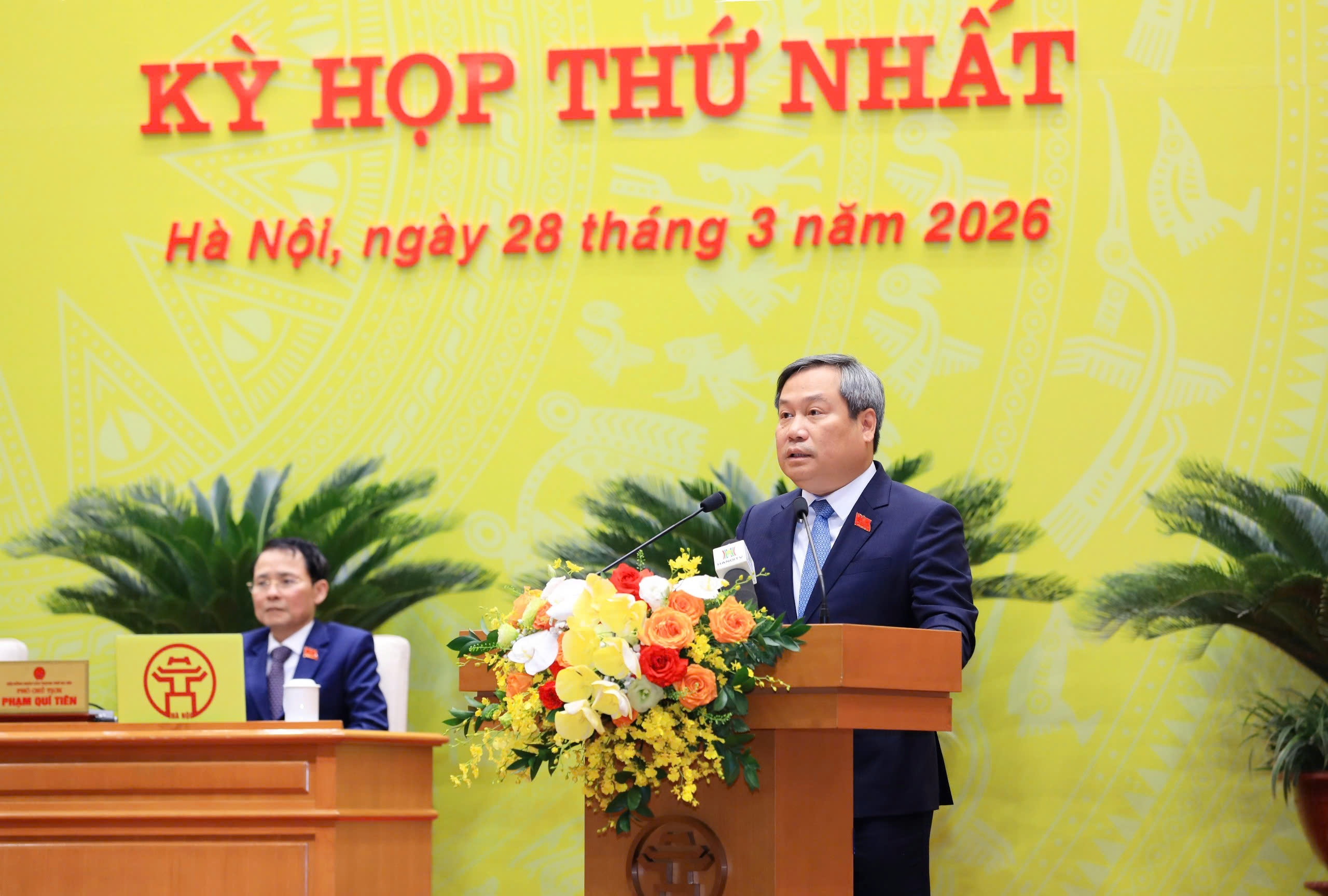 Phó bí thư Thành ủy Vũ Đại Thắng được bầu giữ chức Chủ tịch UBND TP.Hà Nội nhiệm kỳ 2026 - 2031