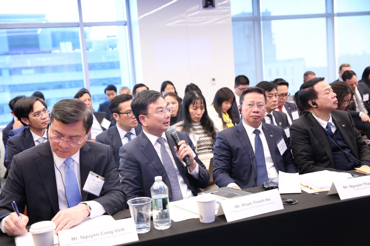Phó Thống đốc Phạm Thanh Hà tham gia Đoàn công tác Chính phủ làm việc tại Hoa Kỳ Phó Thống đốc Phạm Thanh Hà tham gia Đoàn công tác Chính phủ làm việc tại Hoa Kỳ