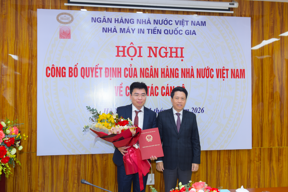 Điều động, bổ nhiệm Thành viên Hội đồng thành viên, phụ trách Hội đồng thành viên Nhà máy In tiền Quốc gia