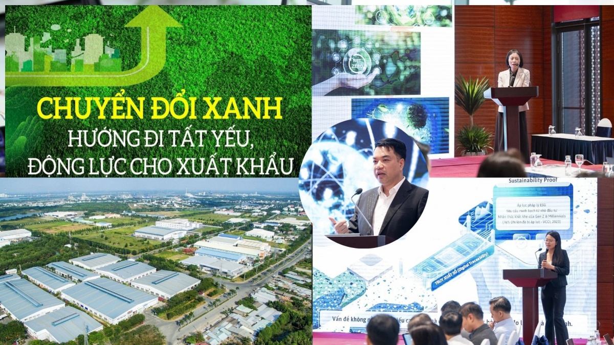 Doanh nghiệp đẩy mạnh ứng dụng công nghệ số gắn với sản xuất xanh nhằm đáp ứng tiêu chuẩn quốc tế và nâng cao năng lực cạnh tranh Doanh nghiệp đẩy mạnh ứng dụng công nghệ số gắn với sản xuất xanh nhằm đáp ứng tiêu chuẩn quốc tế và nâng cao năng lực cạnh tranh