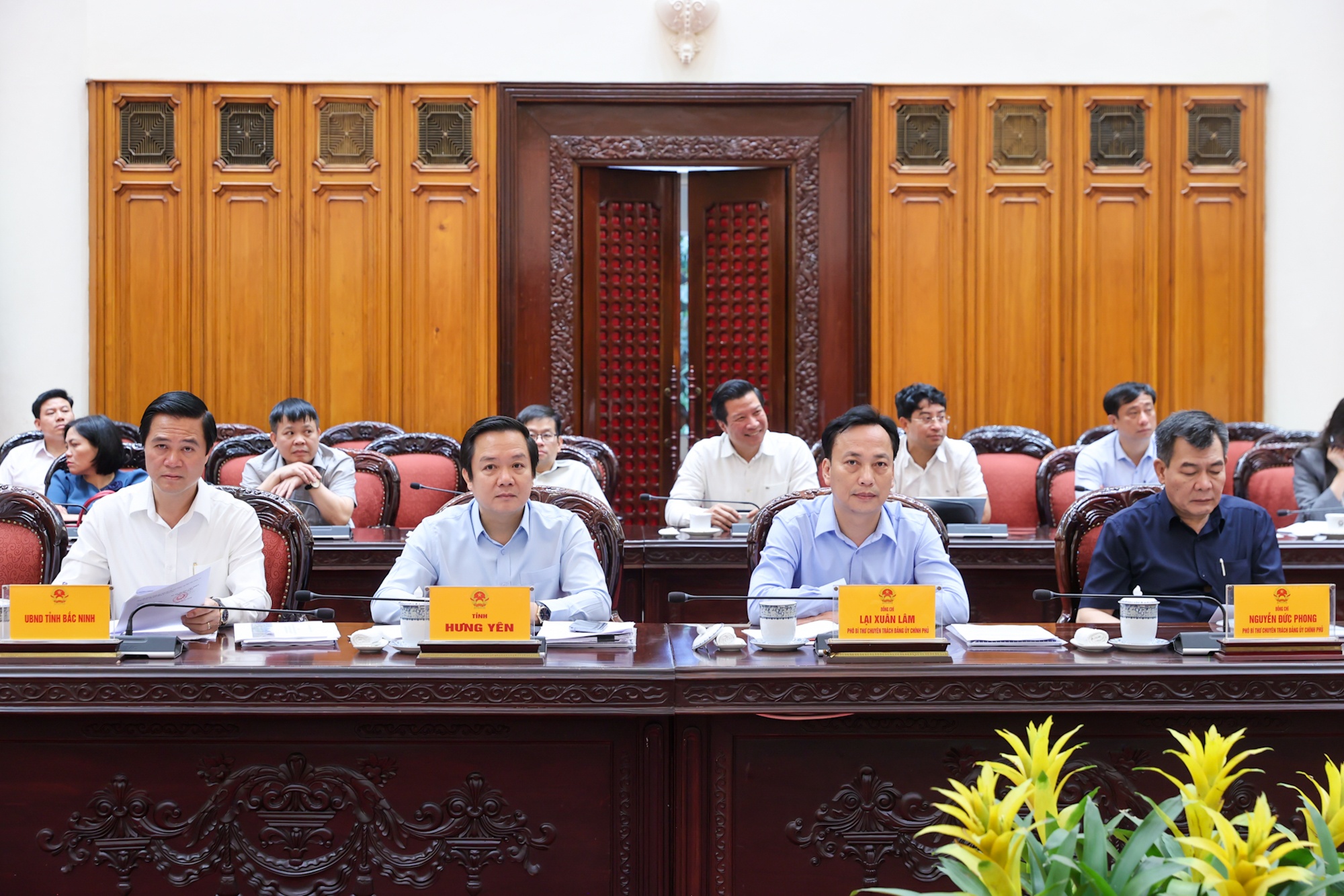 Các đại biểu dự họp - Ảnh: VGP/Nhật Bắc