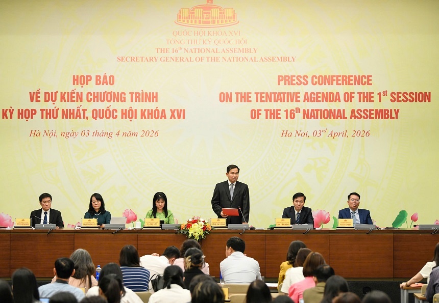 Kỳ họp thứ nhất, Quốc hội khóa XVI: Quyết định các định hướng phát triển kinh tế - xã hội giai đoạn 2026-2030 Kỳ họp thứ nhất, Quốc hội khóa XVI: Quyết định các định hướng phát triển kinh tế - xã hội giai đoạn 2026-2030