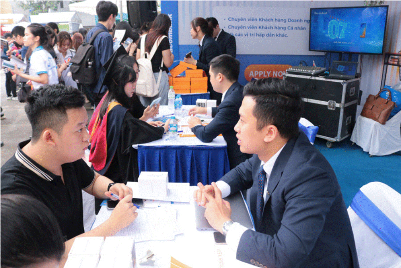 Hội chợ việc làm – Cầu nối nhân lực 2026 tại Học viện Ngân hàng