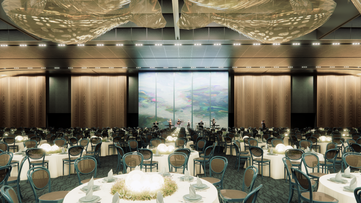 Trung tâm Hội nghị APEC Phú Quốc: Nâng tầm vị thế quốc gia từ ballroom không cột lớn nhất thế giới Trung tâm Hội nghị APEC Phú Quốc: Nâng tầm vị thế quốc gia từ ballroom không cột lớn nhất thế giới