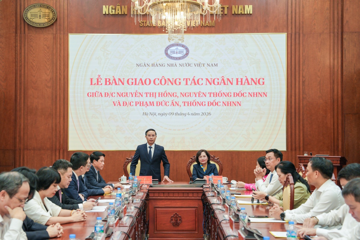 NHNN tổ chức Lễ bàn giao công tác ngân hàng