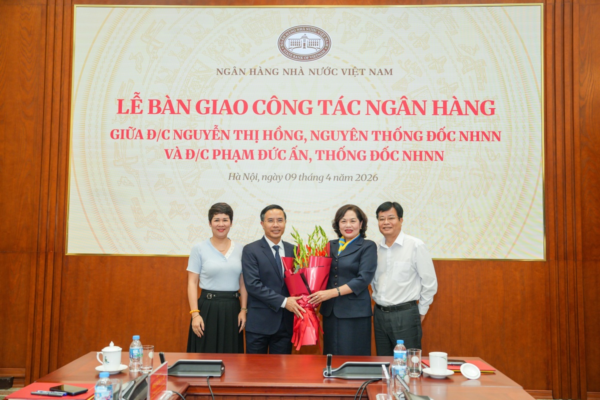 NHNN tổ chức Lễ bàn giao công tác ngân hàng