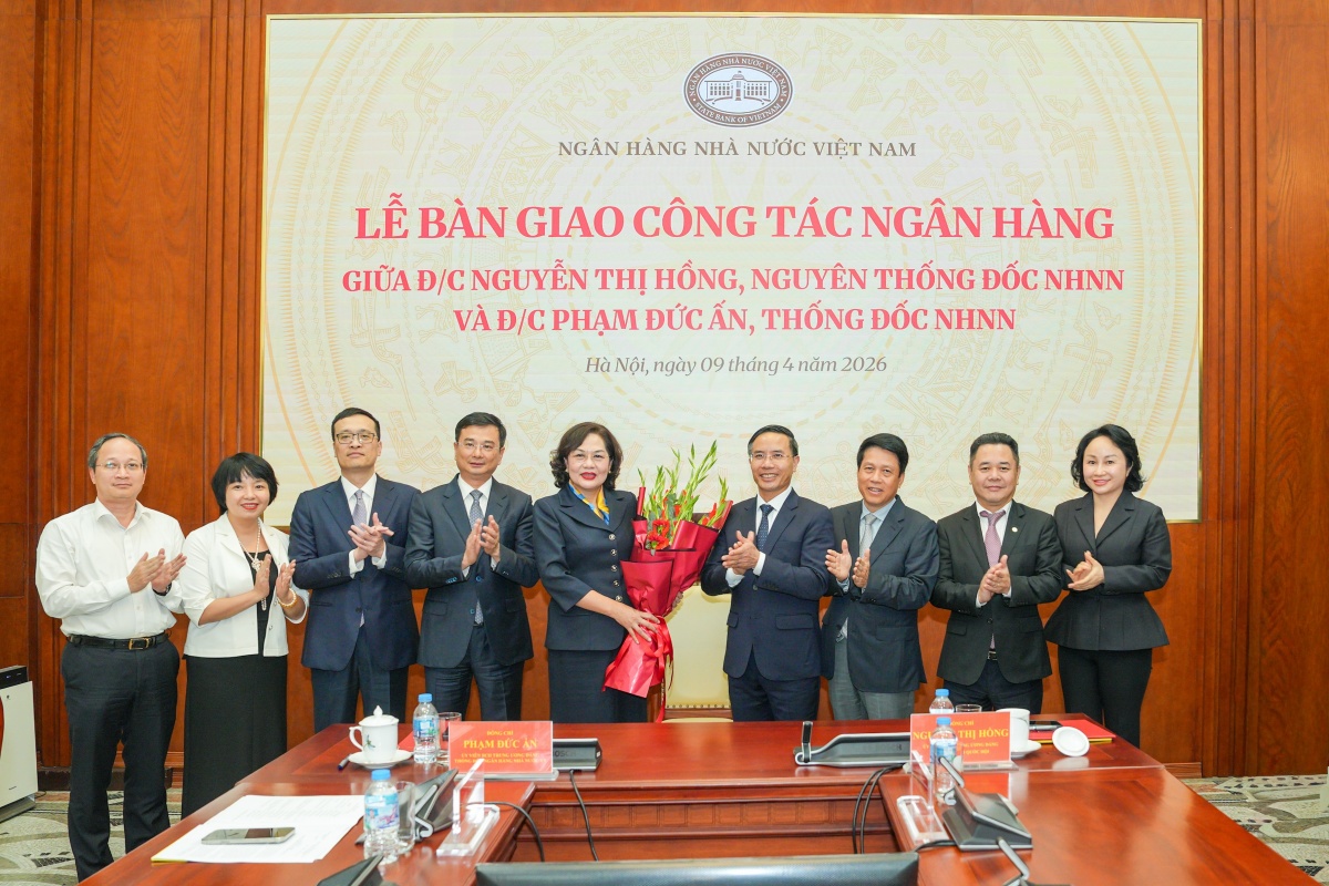 NHNN tổ chức Lễ bàn giao công tác ngân hàng