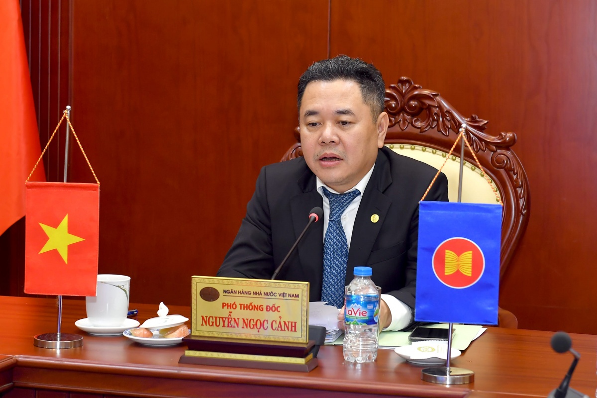 Phó Thống đốc Nguyễn Ngọc Cảnh tham dự Phiên đối thoại giữa các Thống đốc NHTW ASEAN với CEO các tổ chức tài chính