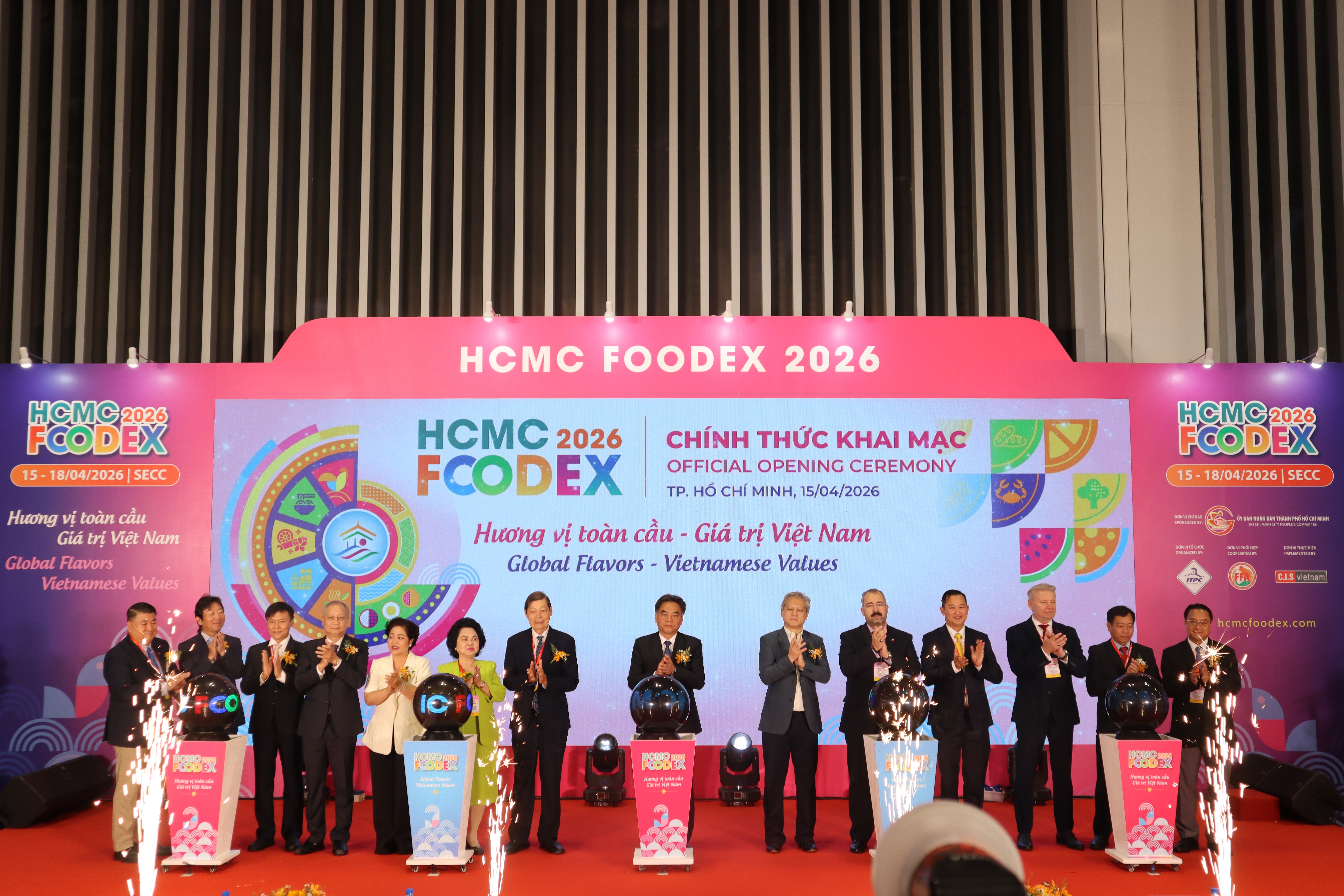 HCM Foodex 2026 mang hương vị Việt Nam đến toàn cầu