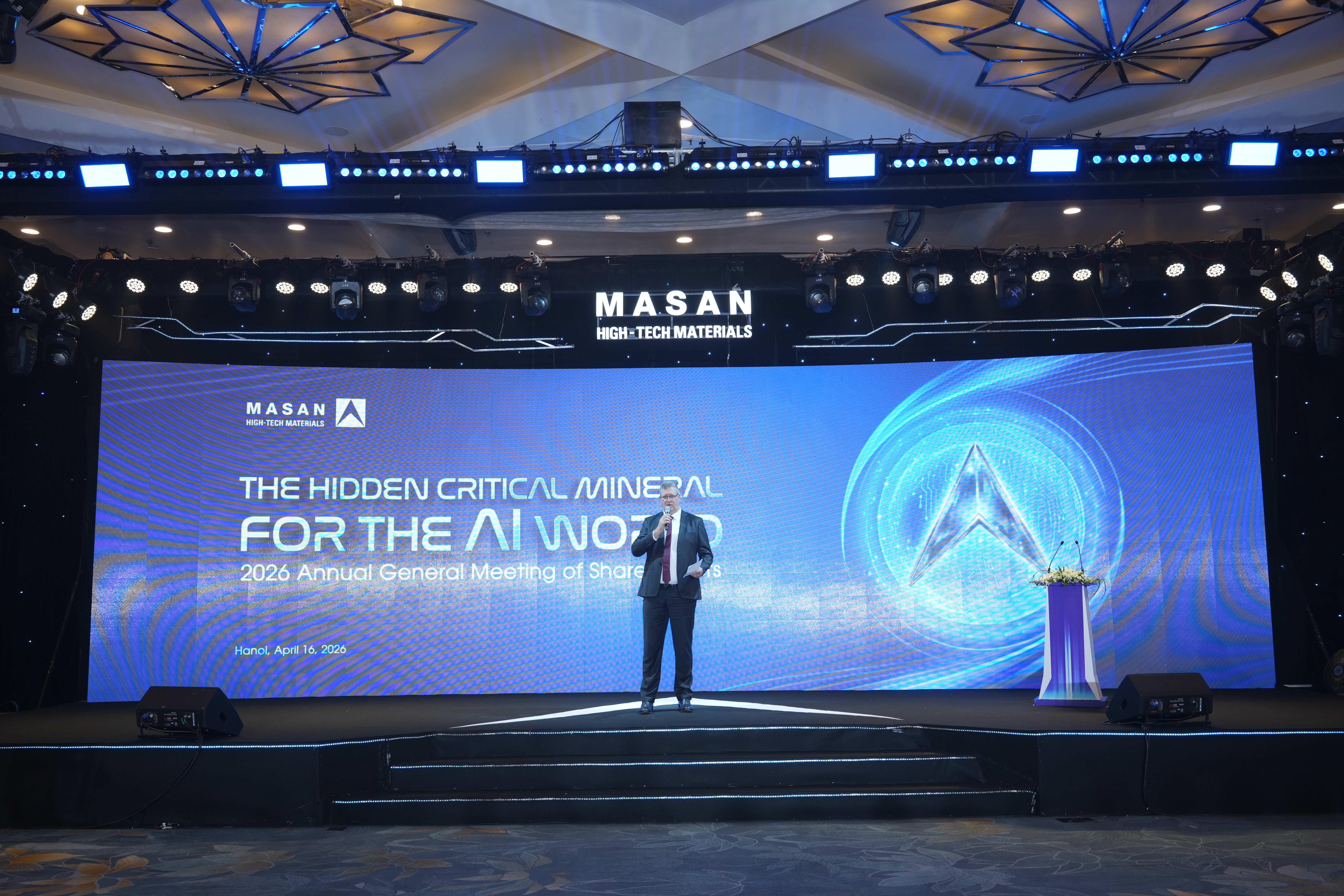Ông Michael Glover, Tổng Giám đốc Masan High-Tech Materials 