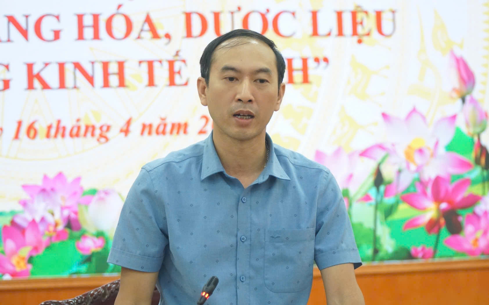 Ông Nguyễn Thành Đồng - Phó Giám đốc Sở Nông nghiệp và Môi trường tỉnh Lai Châu Ông Nguyễn Thành Đồng - Phó Giám đốc Sở Nông nghiệp và Môi trường tỉnh Lai Châu