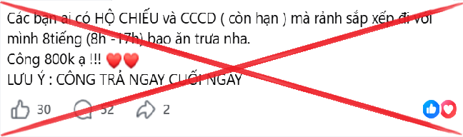 Cảnh báo chiêu trò thuê người mua ngoại tệ trái phép để trục lợi