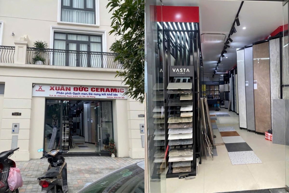 Nhà phố Vinhomes Royal Island có diện tích rộng rãi giúp anh Hưng dễ dàng bố trí không gian giới thiệu sản phẩm Nhà phố Vinhomes Royal Island có diện tích rộng rãi giúp anh Hưng dễ dàng bố trí không gian giới thiệu sản phẩm