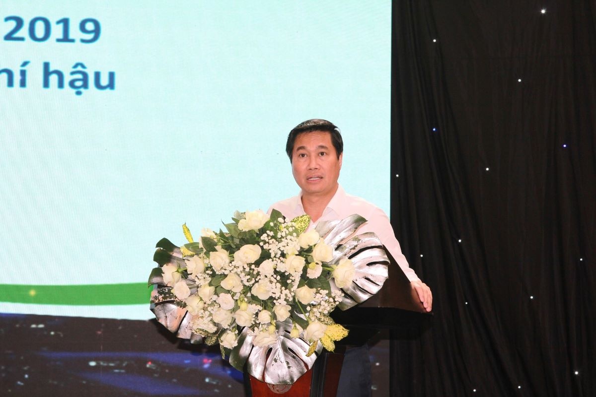 Thứ trưởng Bộ Xây dựng Nguyễn Tường Văn phát biểu tại hội thảo