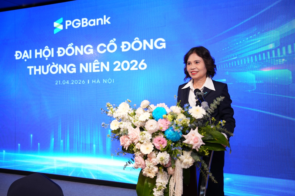 Đại hội cổ đông 2026: PGBank thông qua phương án chi trả cổ tức 7,5% bằng cổ phiếu