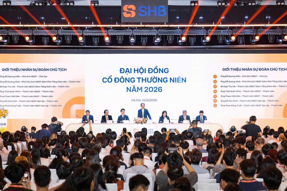 Đại hội cổ đông SHB: Ra mắt bộ nhận diện thương hiệu mới, khẳng định bước chuyển mình chiến lược Đại hội cổ đông SHB: Ra mắt bộ nhận diện thương hiệu mới, khẳng định bước chuyển mình chiến lược