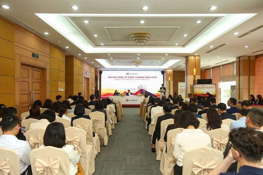 ĐHĐCĐ thường niên 2026: SeABank chốt trả cổ tức 20,5%, tăng vốn lên 34.688 tỷ đồng ĐHĐCĐ thường niên 2026: SeABank chốt trả cổ tức 20,5%, tăng vốn lên 34.688 tỷ đồng