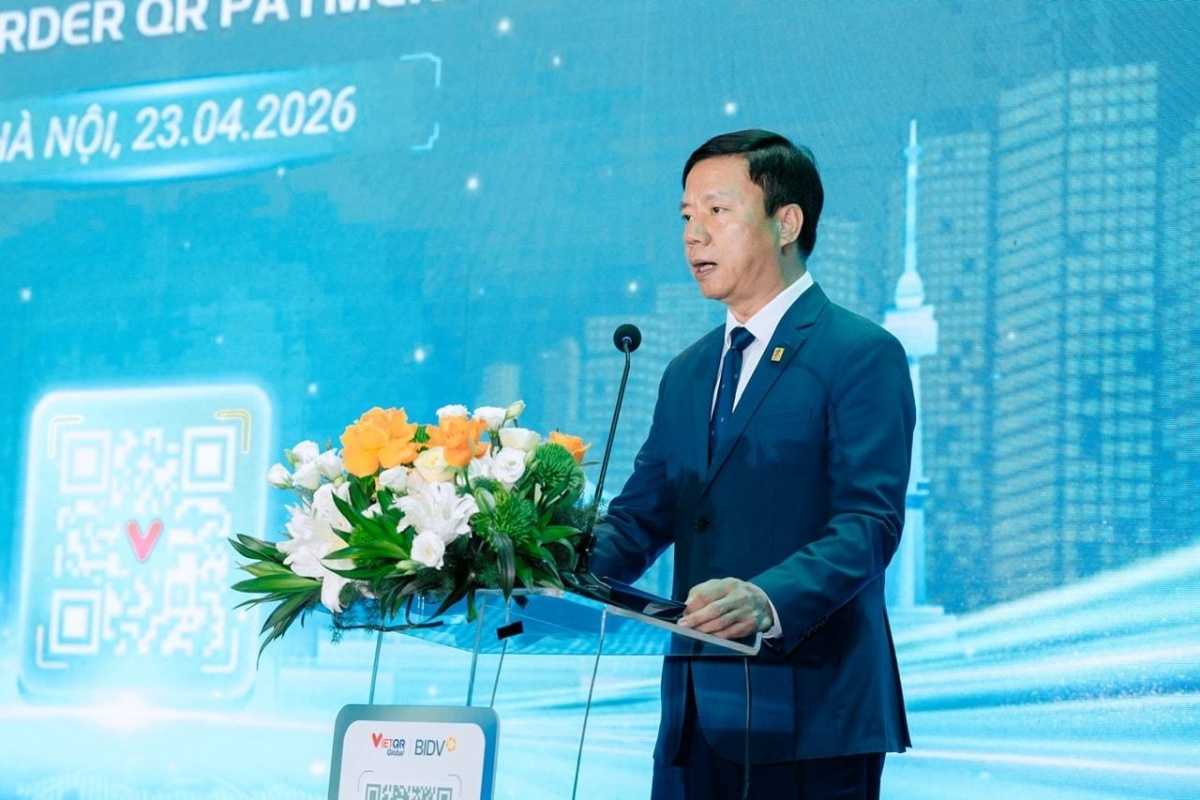 Ông Nguyễn Quang Minh – Tổng Giám đốc NAPAS - phát biểu tại sự kiện Ông Nguyễn Quang Minh – Tổng Giám đốc NAPAS - phát biểu tại sự kiện