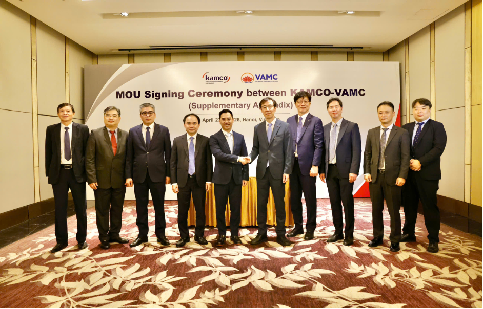 VAMC - KAMCO ký biên bản ghi nhớ hợp tác chiến lược: Dấu mốc quan trọng trong thúc đẩy thị trường xử lý nợ xấu theo chuẩn quốc tế