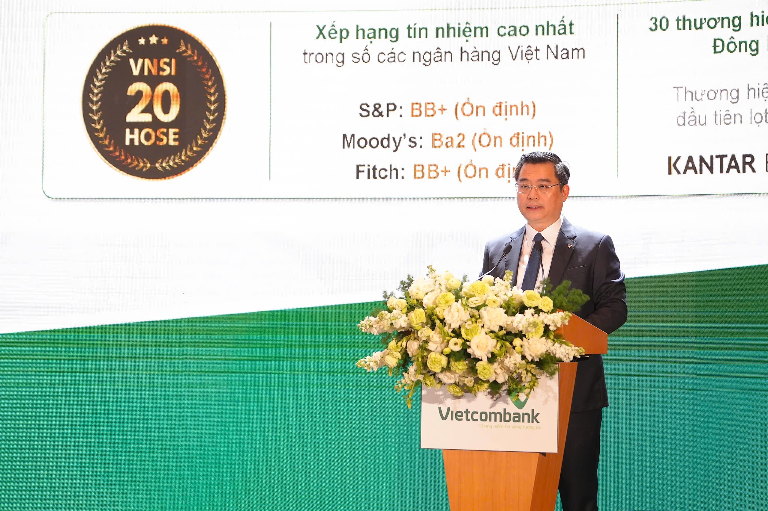 Vietcombank giữ nền tảng tài chính vững chắc, năng lực điều hành ổn định và khả năng thích ứng linh hoạt