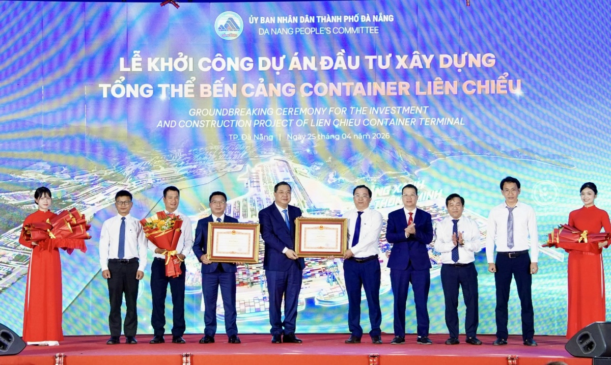 Khởi công Cảng container Liên Chiểu: Quyết tâm kiến tạo động lực tăng trưởng mới cho Đà Nẵng