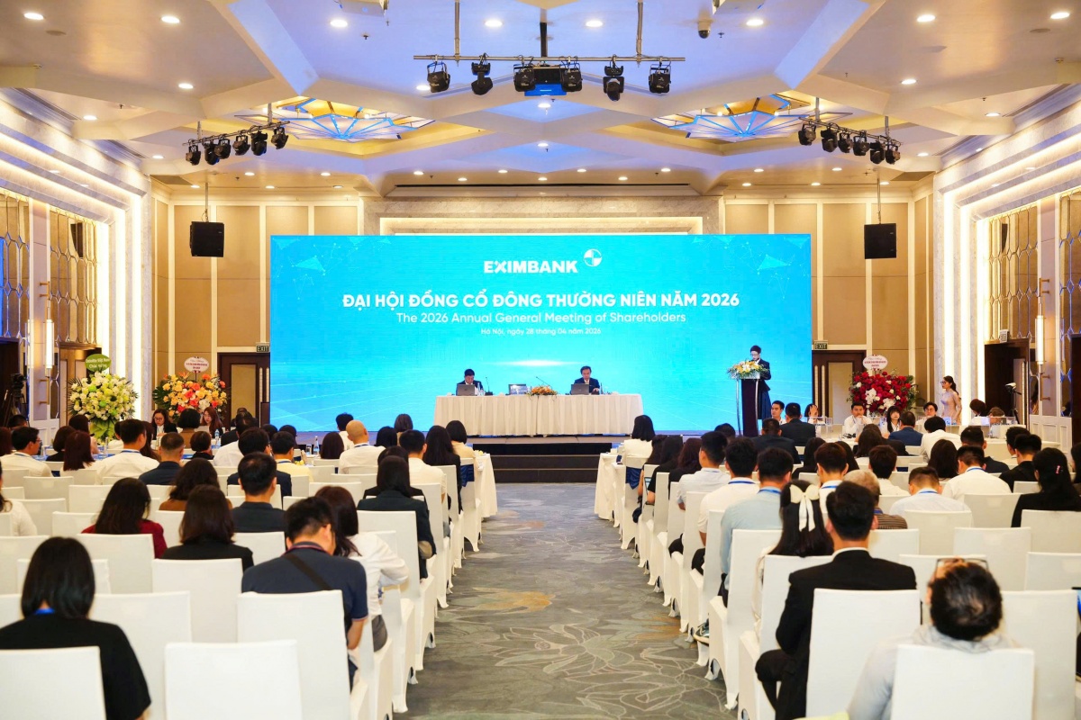 Eximbank tổ chức thành công ĐHĐCĐ thường niên 2026, tập trung thực thi chiến lược và củng cố nền tảng phát triển