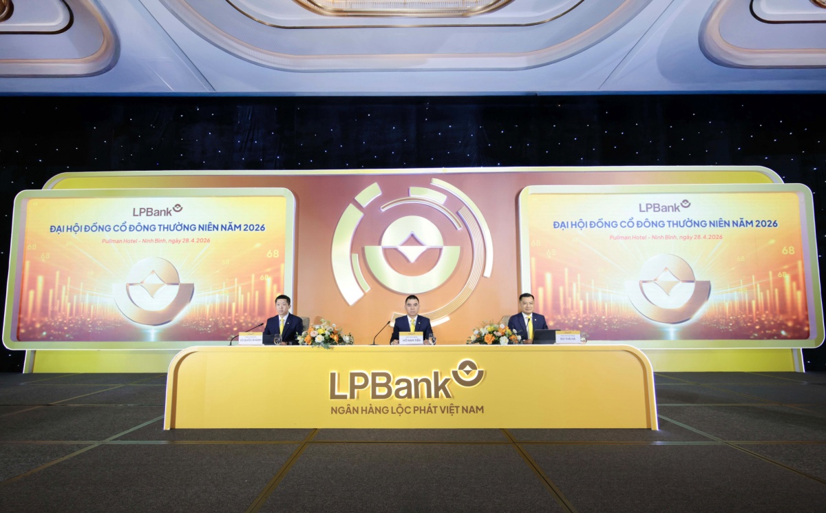 ĐHĐCĐ LPBank 2026: Thông qua chiến lược lập ngân hàng con tại VIFC và chia cổ tức 30% tiền mặt