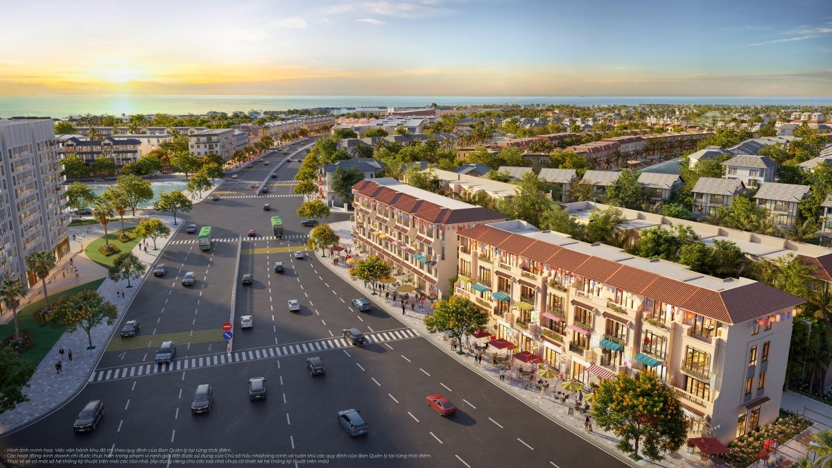 Nằm trên trục đại lộ huyết mạch rọng 50m và đón mọi dòng khách, Boulevard Prime có lợi thế khai thác thương mại vượt trội Nằm trên trục đại lộ huyết mạch rọng 50m và đón mọi dòng khách, Boulevard Prime có lợi thế khai thác thương mại vượt trội