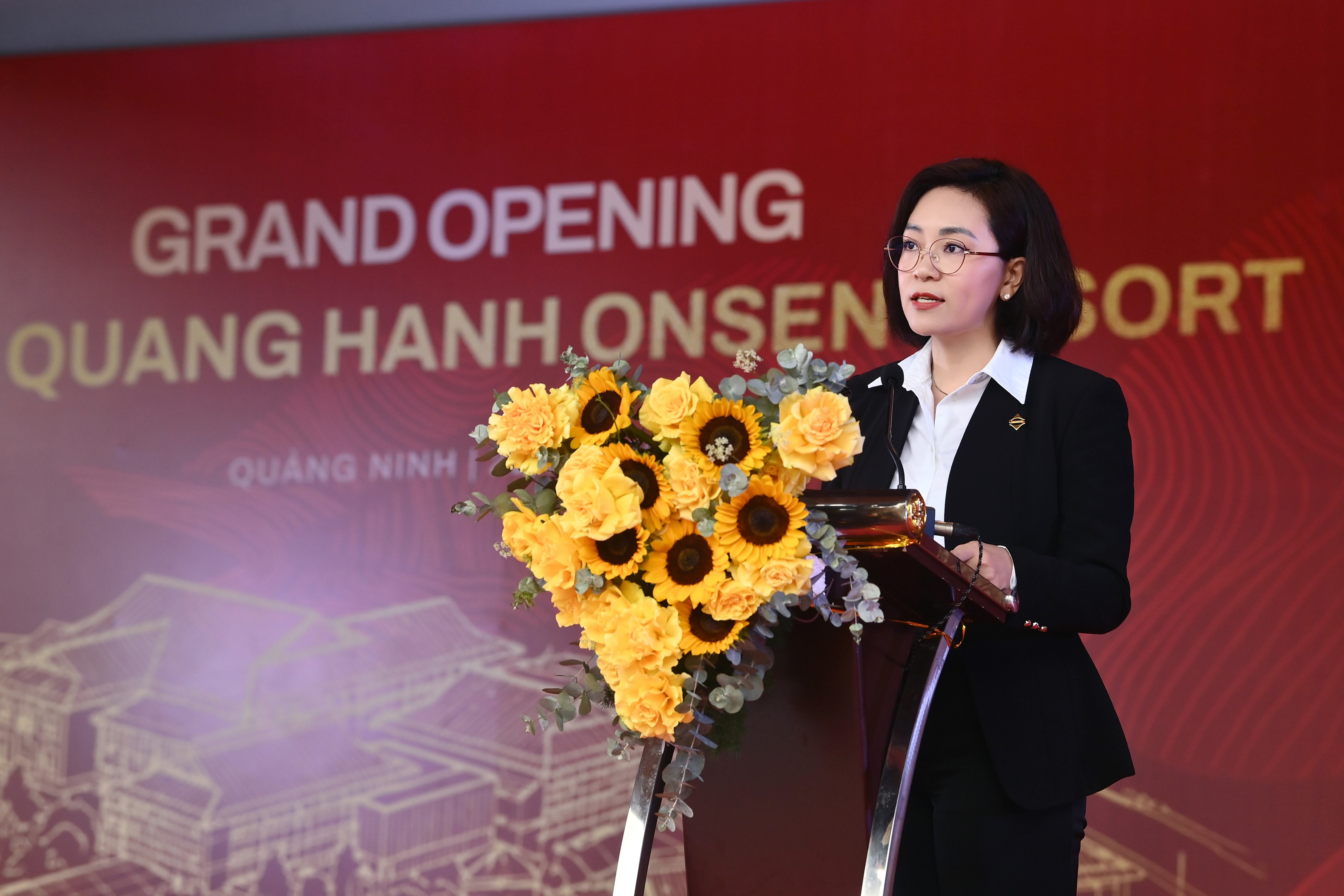 Bà Nguyễn Vũ Quỳnh Anh - Phó Tổng giám đốc Sun Group, Tổng giám đốc Khối Giải trí Nghỉ dưỡng của Tập đoàn