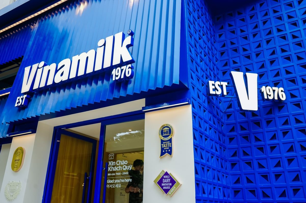 Vinamilk mở các cửa hàng theo nhận diện thương hiệu mới trên cả nước